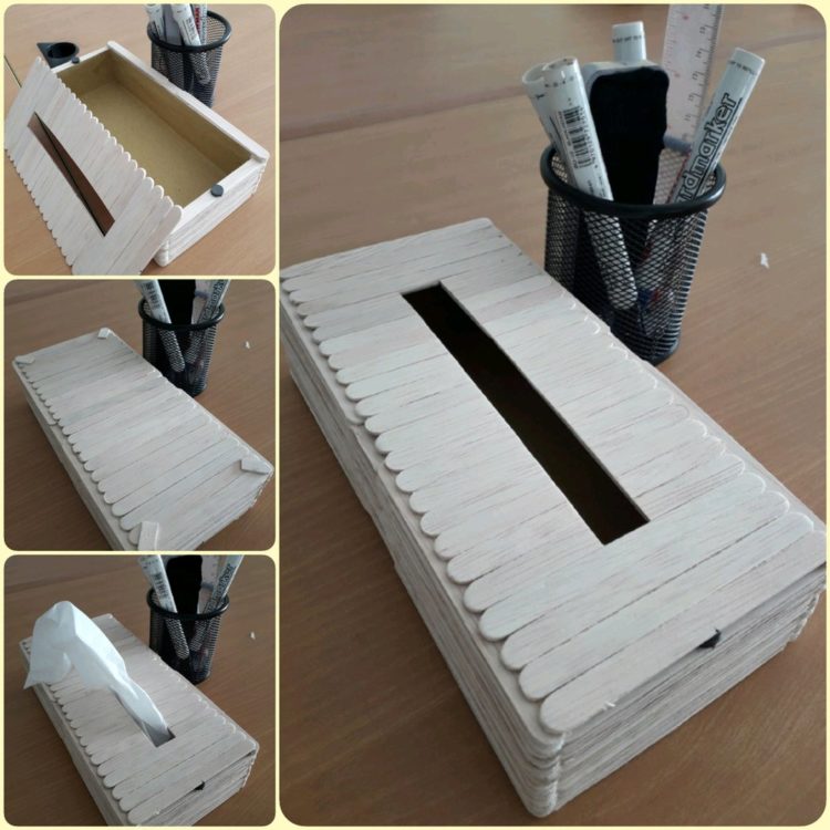 Kerajinan Tangan dari Stik Es Krim