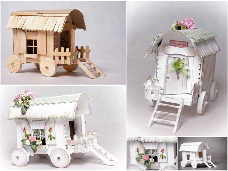 Kerajinan Tangan dari Stik Es Krim