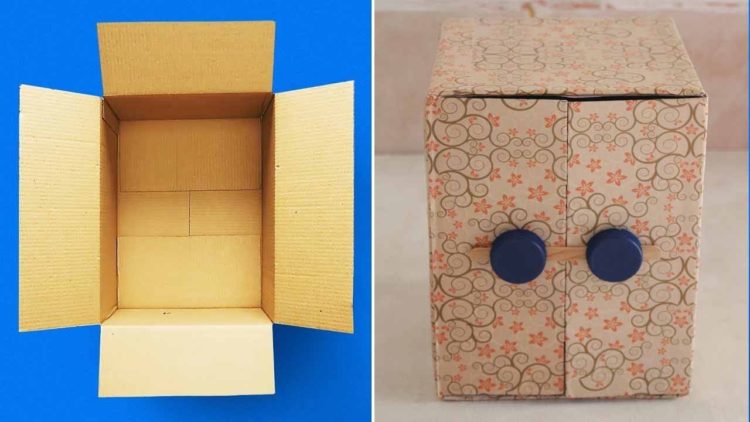 Ide Kerajinan dari Kardus Bekas Kerajinan dari Kardus Bekas