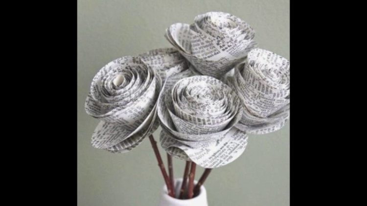 Kreasi Kerajinan Tangan dari Koran