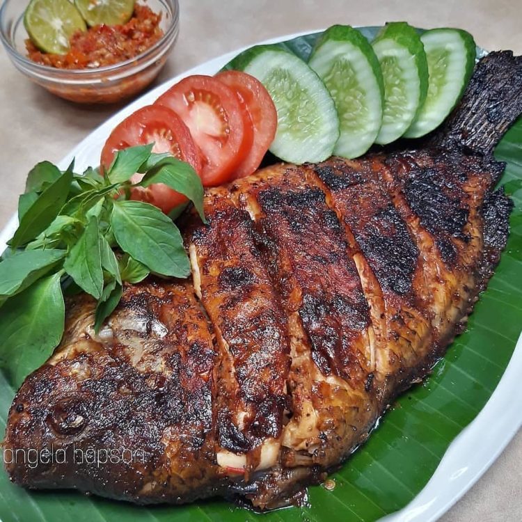 Resep Ikan Bakar Pedas Manis Resep Ikan Bakar