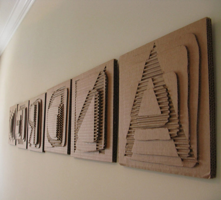 Hiasan Dinding dari Barang Bekas