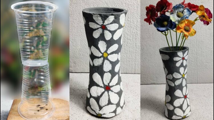 kerajinan dari gelas plastik