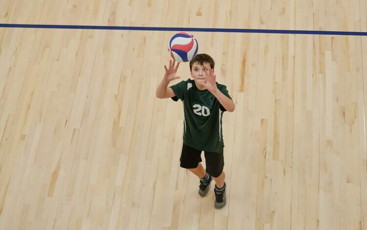 permainan bola voli mini